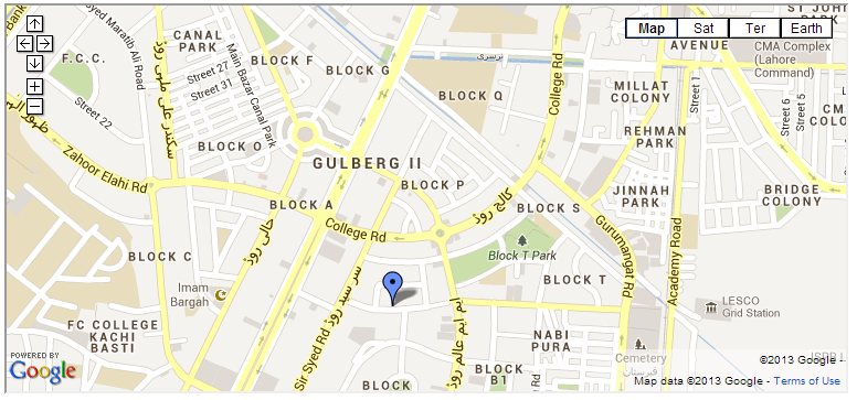 EGC Location Map